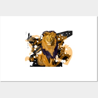 Lion Posters and Art